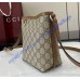 Gucci GG Emblem nano bucket bag GU847090-CA-brown