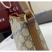 Gucci GG Emblem nano bucket bag GU847090-CA-brown