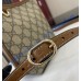 Gucci GG Emblem nano bucket bag GU847090-CA-brown