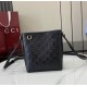 Gucci GG Emblem nano bucket bag GU847090-L-black