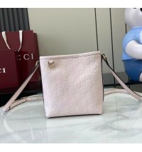 Gucci GG Emblem nano bucket bag GU847090-L-pink