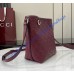 Gucci GG Emblem nano bucket bag GU847090-L-wine