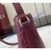 Gucci GG Emblem nano bucket bag GU847090-L-wine