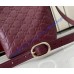 Gucci GG Emblem nano bucket bag GU847090-L-wine