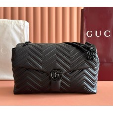 Gucci GG Marmont large shoulder bag GU850659-black