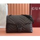 Gucci GG Marmont medium shoulder bag GU850676-dark-brown
