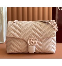 Gucci GG Marmont medium shoulder bag GU850676-pink