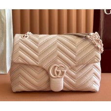 Gucci GG Marmont medium shoulder bag GU850676-pink