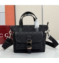 Gucci GG Canvas Small Tote Bag GU854743-black