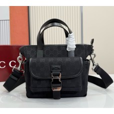 Gucci GG Canvas Small Tote Bag GU854743-black