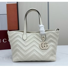 Gucci GG Marmont medium tote bag GU855279-cream