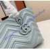 Gucci GG Marmont medium tote bag GU855279-ice-blue