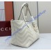 Gucci GG Marmont small tote bag GU855391-cream