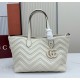 Gucci GG Marmont small tote bag GU855391-cream