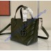 Gucci GG Marmont small tote bag GU855391-dark-green