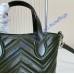 Gucci GG Marmont small tote bag GU855391-dark-green