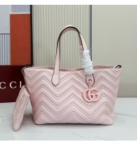 Gucci GG Marmont small tote bag GU855391-pink