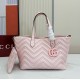 Gucci GG Marmont small tote bag GU855391-pink