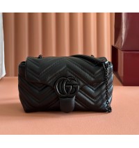 Gucci GG Marmont mini shoulder bag GU856368-black