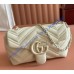 Gucci GG Marmont mini shoulder bag GU856368-cream