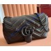 Gucci GG Marmont mini shoulder bag GU856368-dark-brown