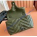 Gucci GG Marmont mini shoulder bag GU856368-dark-green