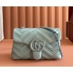 Gucci GG Marmont mini shoulder bag GU856368-ice-blue