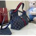 Gucci Giglio small tote bag GU860845-DN-blue