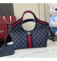 Gucci Giglio small tote bag GU860845-DN-blue