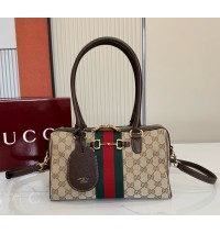 Gucci Borsetto medium boston bag GU866732-C-brown