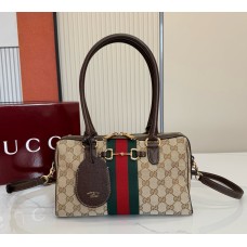 Gucci Borsetto medium boston bag GU866732-C-brown