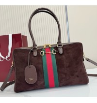 Gucci Borsetto large boston bag GU866734-LC-brown