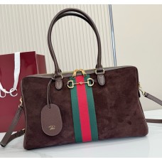 Gucci Borsetto large boston bag GU866734-LC-brown