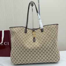 Gucci Jackie large tote bag GU867014-brown