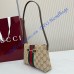 Gucci Horsebit Web small shoulder bag GU867130C-brown