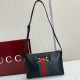 Gucci Horsebit Web small shoulder bag GU867130L-black