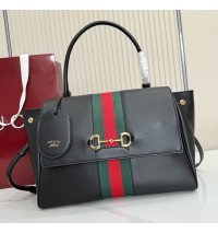 Gucci Paparazzo medium top handle bag GU875018-L-black