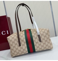 Gucci Melrose medium boston bag GU875228-brown