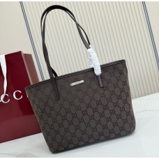 Gucci Tribeca small tote bag GU875236C-dark-brown