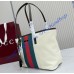 Gucci Tribeca small tote bag GUA0034E-white-brown