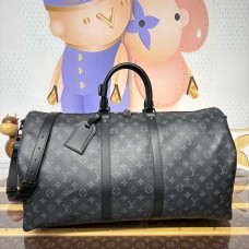 Monogram Eclipse Canvas Keepall 55 Bandouliere M40605