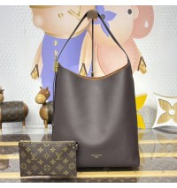 Louis Vuitton Low Key Hobo MM M24856-chocolate