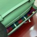 Gucci GG Emblem wallet with leather strap GU820688-green