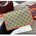 Gucci GG Emblem wallet with leather strap GU820688-orange