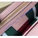 Gucci GG Emblem wallet with leather strap GU820688-pink