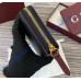 Gucci Bi-color GG Marmont zip around wallet GUW456117-black