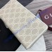 Gucci GG Emblem Zip-Around Wallet GUW819122-beige