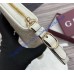 Gucci GG Emblem Zip-Around Wallet GUW819122-beige