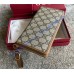 Gucci GG Emblem Zip-Around Wallet GUW819122-brown