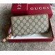 Gucci GG Emblem Zip-Around Wallet GUW819122-brown
